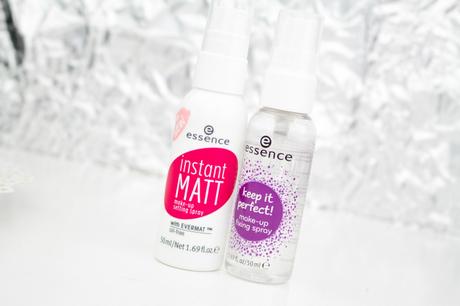 [Review] essence instant MATT make-up setting spray vs. keep it Perfect! make-up fixing spray
