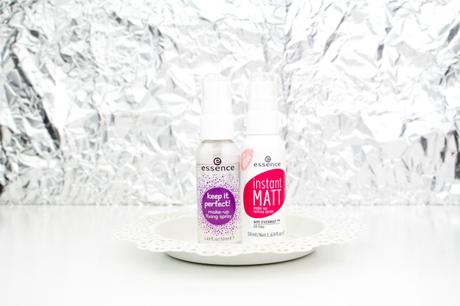 [Review] essence instant MATT make-up setting spray vs. keep it Perfect! make-up fixing spray