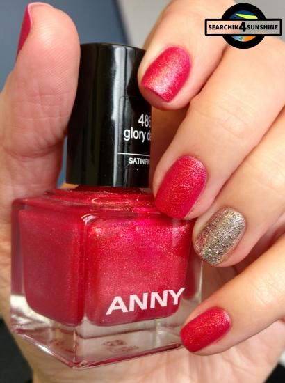 [Nails] ANNY 486 glory days & ARTDECO 430 PLATINUM SPARKS