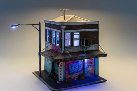Authentische Miniaturhäuser von Joshua Smith