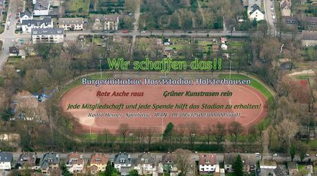 Bürgerinitiative Horst Stadion in Herne: Bald 1000 Stimmen erreicht via Freizeitcafe Online Petition!