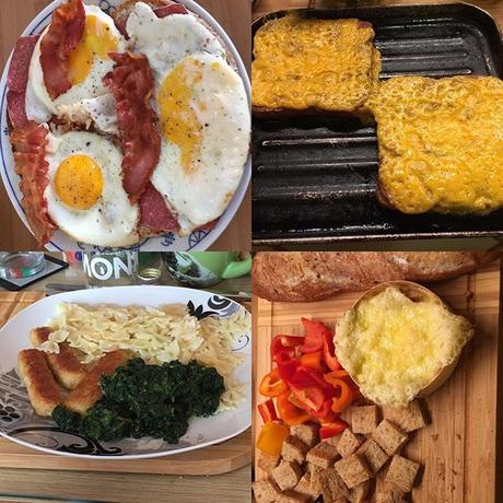 Futter-Collage der letzten Woche #lazy #foodporn - via Instagram