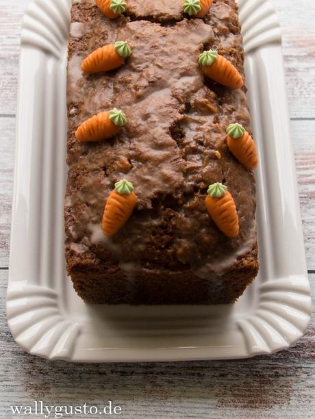 Karottenkuchen mit Kokos & Walnüssen | Blogevent Osterliebe Karottenkuchen mit Kokos & Walnüssen | Blogevent Osterliebe