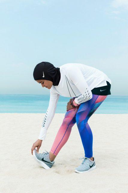 Nike Hijab Pro – Nike supportet muslimische Sportlerinnen Nike Hijab Pro – Nike supportet muslimische Sportlerinnen
