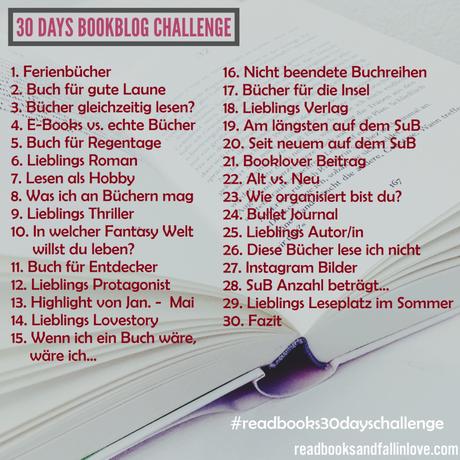 Bald kommt eine neue Challenge! #readbooks30dayschallenge