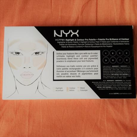NYX Highlight & Contour Pro Palette + Nurbesten Produkttest :-)