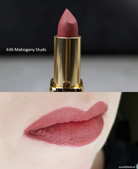 L'Oréal Color Riche Matte Lippenstifte  636 'Mahogany Studs'