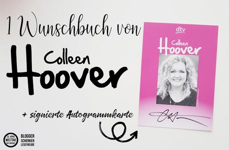 [Gewinnspiel] Blogger schenken Lesefreude ~ Colleen Hoover Wunschbuch + signierte Autogrammkarte