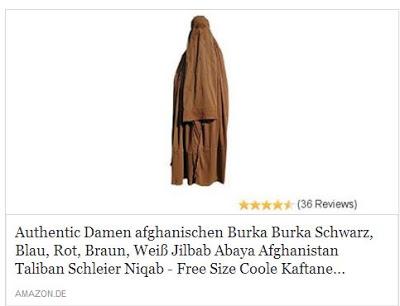 Spaß am Sonntag: Die Burka