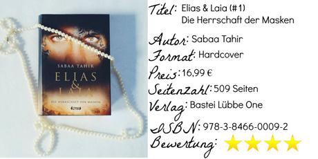 Elias & Laia – Die Herrschaft der Masken | Sabaa Tahir