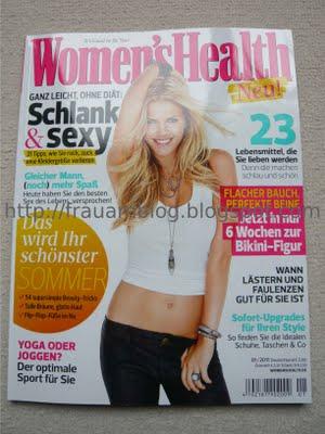 Neu im Zeitschriftenregal: Women's Health