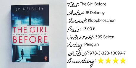 The Girl Before – JP Delaney
