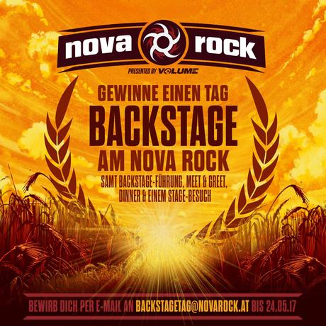 Gewinne einen exklusiven Backstage-Tag am Nova Rock!