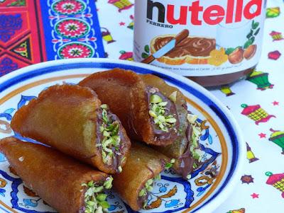 Neue Katayef-Ideen mit Nutella und Sahne