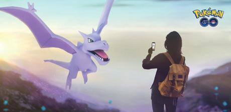 Pokémon Go: Stein-Festival mit einem lila Pterodactylos