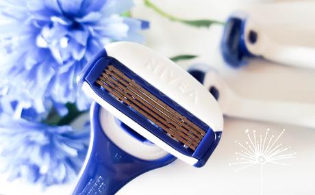 Nivea Protect and Shave – Schwinggelenk-Rasierer mit Wechselklingen. NEU | NIVEA Pflegerasur Serie | Protect & Shave