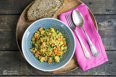 Orientalischer Couscous-Salat mit geröstetem Gemüse | Madame Cuisine Rezept