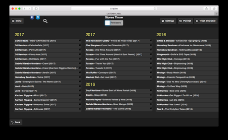 LISTENBYLABEL – Labelsuche für Spotify und Apple Music