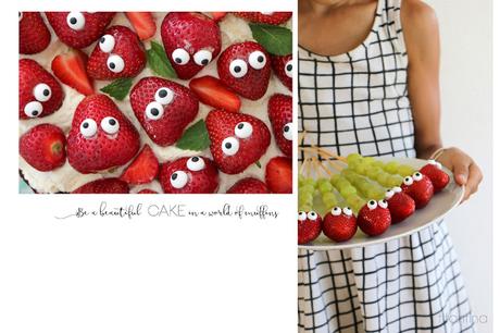 Kindergeburtstag mit Erdbeeren