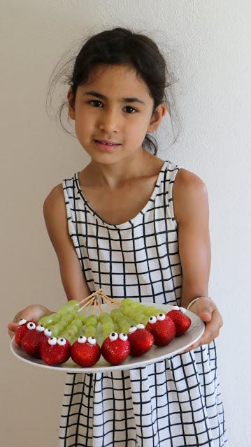 Kindergeburtstag mit Erdbeeren