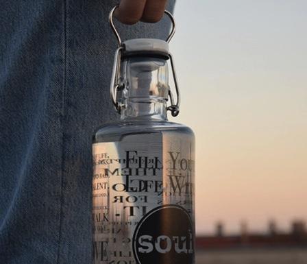Soulbottles: stylische Trinkwasserflaschen mit Seele – Wir VERLOSEN eine 1-L-Flasche!