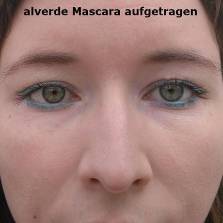Alverde - Nothing but Volume Mascara schwarz 010 +  alverde NATURKOSMETIK Lippenstift Color & Care 08 Cherry