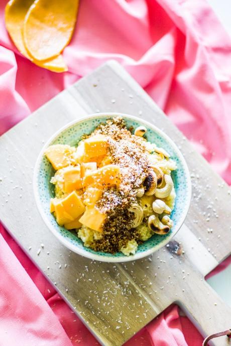 Vegan Monday – Glutenfreier Hirsebrei mit Mango