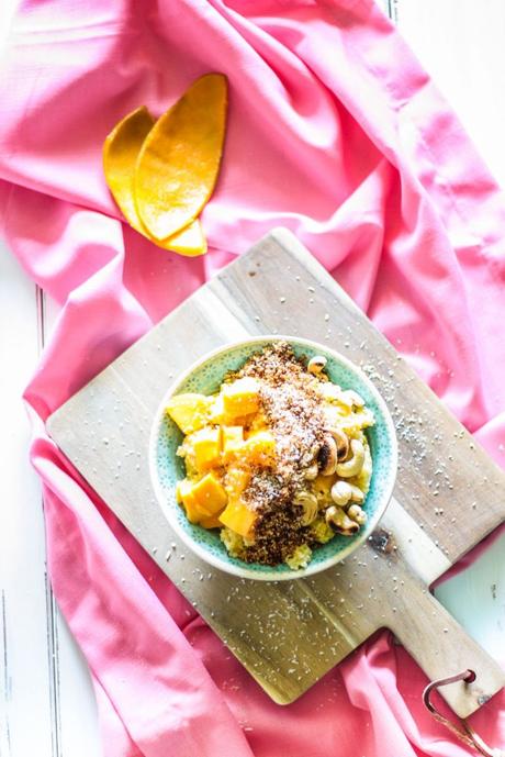 Vegan Monday – Glutenfreier Hirsebrei mit Mango