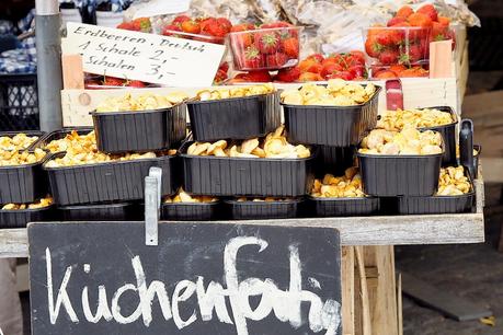 Schwammerl und Pilze am Viktualienmarkt Schwammerl und Pilze am Viktualienmarkt