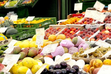 Obst am Viktualienmarkt Obst am Viktualienmarkt