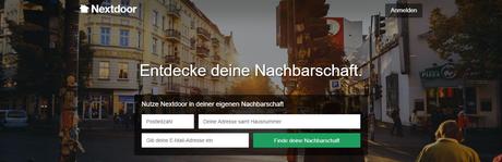 Soziales Netzwerk „Nextdoor“ jetzt auch in Deutschland