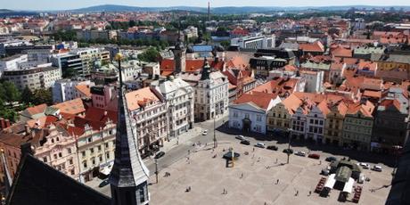 nach Prag: Plzeň besteigen