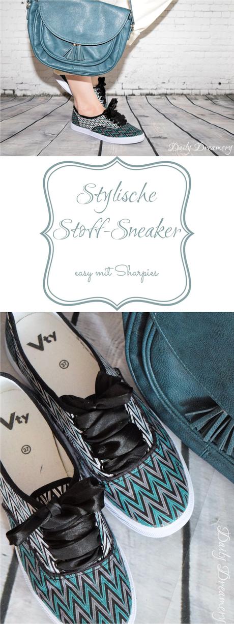 Stylische Stoff-Sneaker – ganz leicht selbermachen