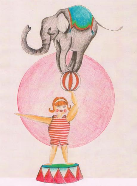 Illustrationskurs Teil 2: Thema Zirkus