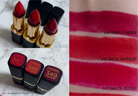 L’Oréal Paris Color Riche Matte Addiction Lippenstifte – Review + Swatches