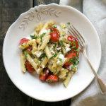 Lauwarmer Pasta-Salat mit Tomaten & Ricotta | Madame Cuisine Rezept