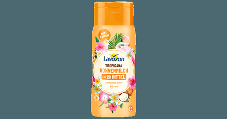 Lavozon Tropicana Sonnenmilch LSF20, Aprés Duschschaum & Lotion 24H Feuchtigkeit Lavozon Tropicana Sonnenmilch LSF20, Aprés Duschschaum & Lotion 24H Feuchtigkeit