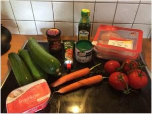 #maju-kocht … Curry – Hähnchen mit Gemüsenudeln