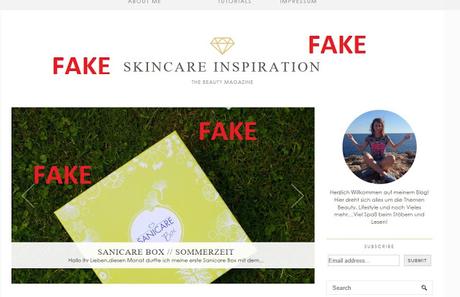 Mein Blog wurde geklonnt! Fake-Blog Skincareinspiration.com Mein Blog wurde geklonnt! Fake-Blog Skincareinspiration.com