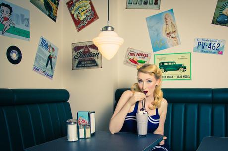 Rockabilly Shooting im American Restaurant Miss Pepper in Hamburg Barmbek