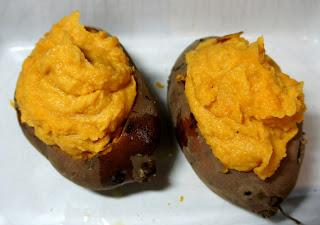 gefüllte Süßkartoffeln gefüllte Süßkartoffeln