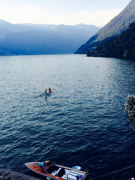 Azzurro: Der Lago di Como von seiner schönsten Seite. Wasser und Berge, was will ich mehr