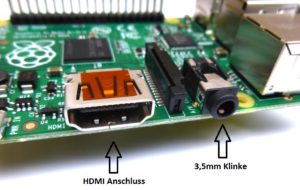 raspberry pi HDMI and 35mm audio out