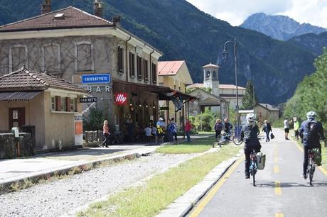 23_Bahnhof-Chiuasaforte-Ciclovia-Alpe-Adria-Radweg-Friaul-Julisch-Venetien-Italien