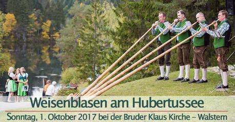 Termintipp: Weisenblasen am Hubertussee – 1.Okt.2017