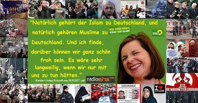 Bundesvorsitzende der Grünen: Ohne Islam wäre es langweilig in Deutschland (Das Aus der selbstbestimmten Reisefreiheit)