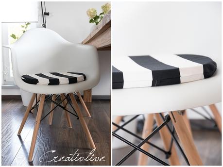 DIY Anleitung Sitzkissen passend für  Eames Chair