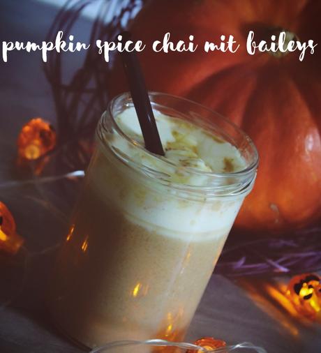Pumpkin Spice Chai mit Baileys