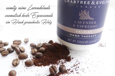 Crabtree & Evelyn - Lavender & Espresso Kollektion  - Triple Milled Soap /  Hand Therapy / Body Cream