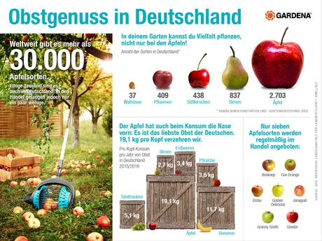 Infografik: Obstgenuss in Deutschland  | Statista